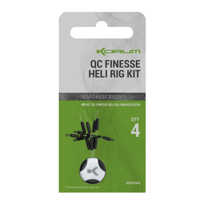 Korum Smokescreen QC Finesse Heli Rig Kit